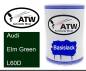 Preview: Audi, Elm Green, L60D: 500ml Lackdose, von ATW Autoteile West.